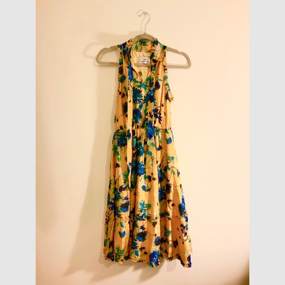 Edward Spiers Dresses & Skirts - Jolie by Edward Spiers Floral Silk Dress